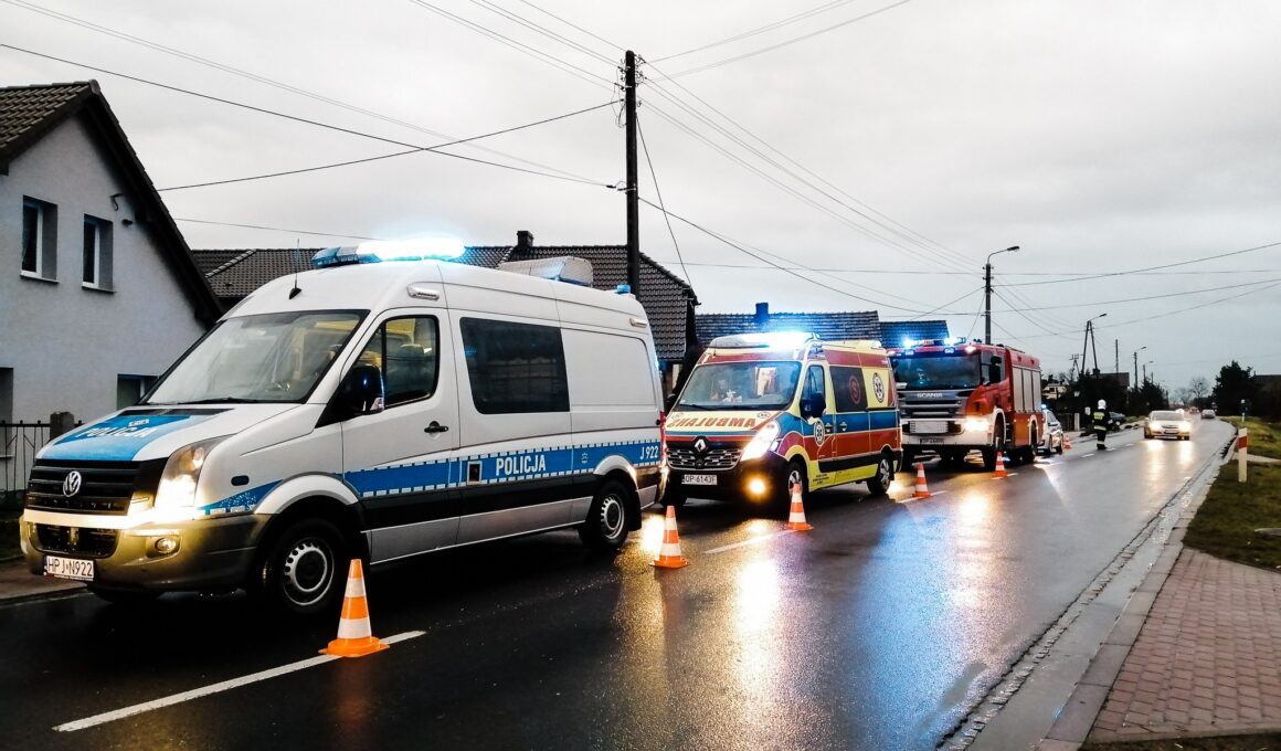 Wypadek na drodze wojewódzkiej 457