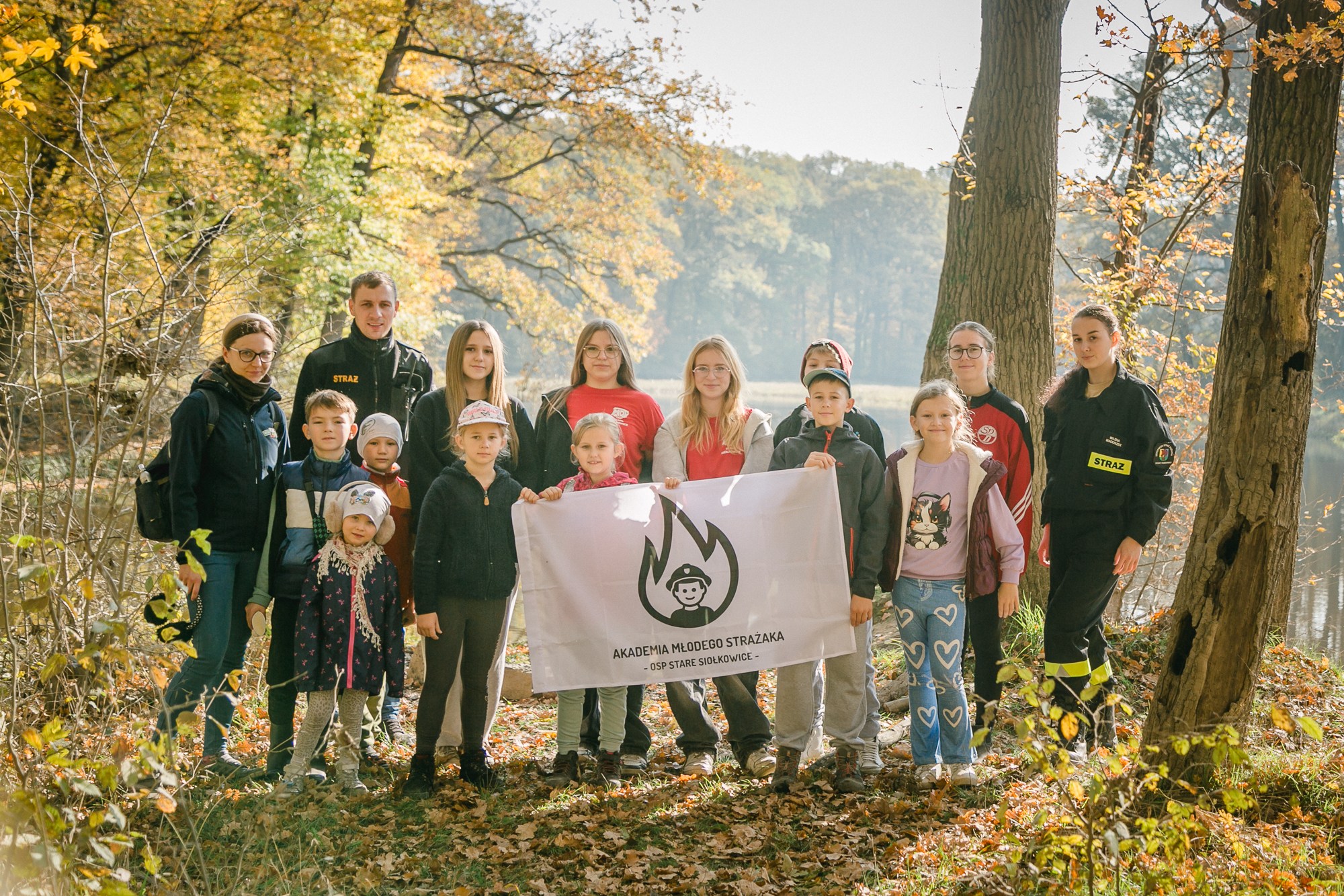 Sobotnie popołudnie z Akademią Młodego Strażaka w OSP Stare Siołkowice