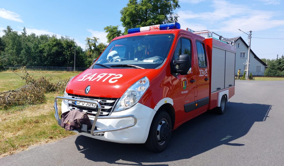 Interwencja – zwisające kable na ul. Kupskiej